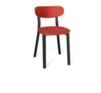 Обеденный стул SHT-ST85-2/SB85-2/S85 (красный/черный) в Сургуте