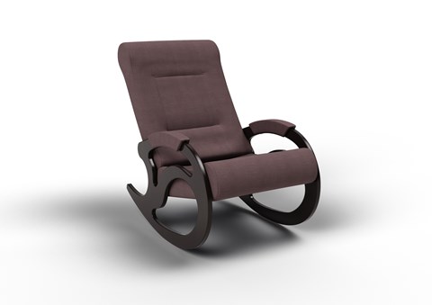 Кресло-качалка Вилла, ткань кофе с молоком 11-Т-КМ в Рязани - изображение