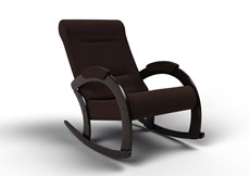 Кресло-качалка Венето, ткань AMIGo шоколад 13-Т-Ш в Саратове