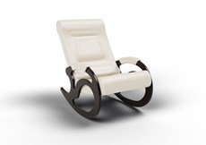 Кресло-качалка Вилла, экокожа крем 11-К-КР в Сочи