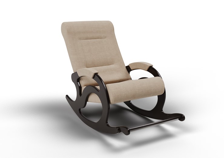 Кресло-качалка Тироль, ткань AMIGo кофе с молоком 12-Т-КМ в Туле - изображение 4