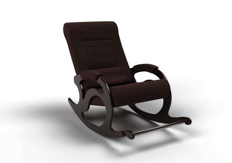 Кресло-качалка Тироль, ткань AMIGo кофе с молоком 12-Т-КМ в Саратове - изображение 1