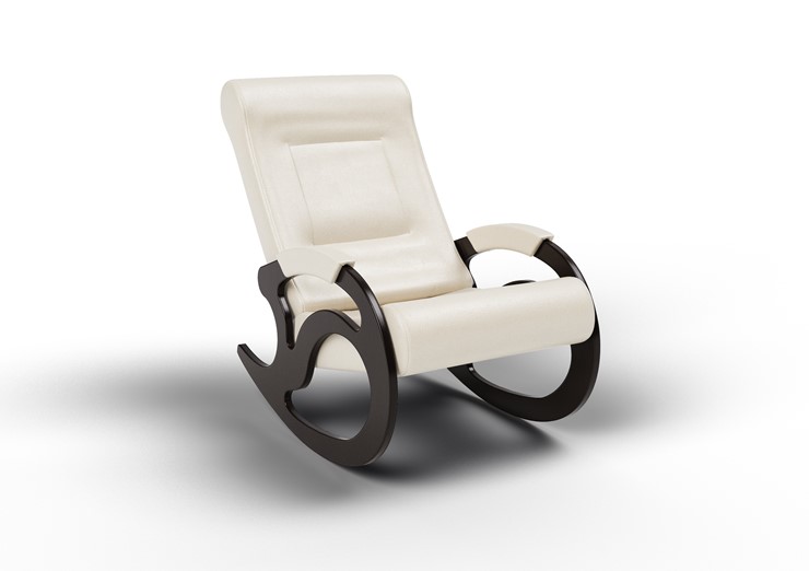 Кресло-качалка Вилла, ткань кофе с молоком 11-Т-КМ в Туле - изображение 1
