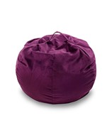 Кресло-мешок Орбита, велюр, фиолетовый в Оренбурге