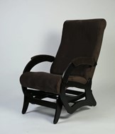 Маятниковое кресло Амелия, ткань шоколад 35-Т-Ш в Чите