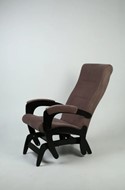 Кресло-качалка Версаль, ткань кофе с молоком 35-Т-КМ в Якутске