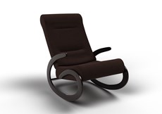 Кресло-качалка Мальта, ткань AMIGo шоколад 10-Т-Ш в Якутске