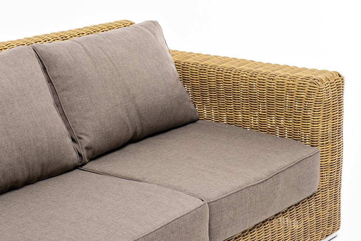 Плетеный диван Боно, соломенный Арт.: YH-C3515W в Туле - изображение 3