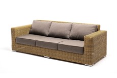 Плетеный диван Боно, соломенный Арт.: YH-C3515W в Якутске