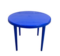 Круглый стол Leto, синий в Тюмени