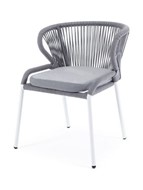 Плетеный стул Милан MIL-CH-001 W SH H-grey(H-gray) в Сочи