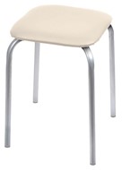 Табурет Классика-3 (квадратное сиденье), светло-бежевый арт.ТК03/СК в Туле