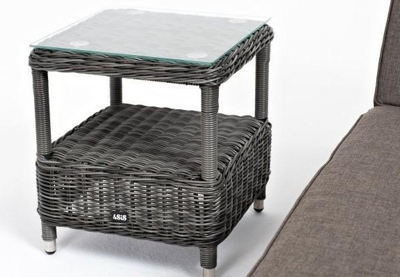 Комплект садовой мебели Рим шезлонг + столик. Цвет графит RLCT-2-SET graphite в Ноябрьске - изображение 5