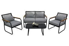 Набор мебели Амелия, черный, серый, GS012 в Самаре