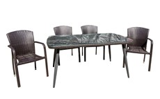 Набор мебели Амиго 2, коричневый, Т-521/Y-352 в Екатеринбурге