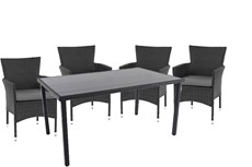 Набор мебели Аскер, черный, GS015/GS017 в Рязани