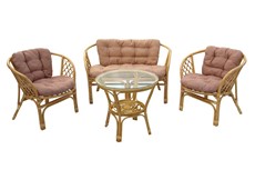 Набор мебели Багамы с подушкой (диван+2кресла+стол)  CV-B01H в Якутске