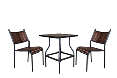 Набор мебели Бетта Мини, серый, коричневый, B574/2-МТ001 в Рязани