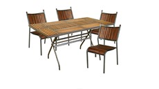 Набор мебели Бетта, серый, коричневый, B573/4-МТ001 в Тюмени