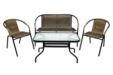 Набор мебели Марсель делюкс, желто-черный, WR2719, WR2719-B, SC089 в Тюмени