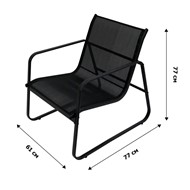 Набор мебели Санторини, черный, черный, R40166 в Тюмени - предосмотр 13