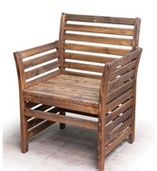 Кресло для сада №4 (массив сосны) в Ульяновске