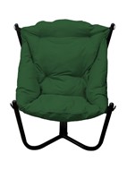 Кресло Чил, черный/зеленая подушка в Екатеринбурге