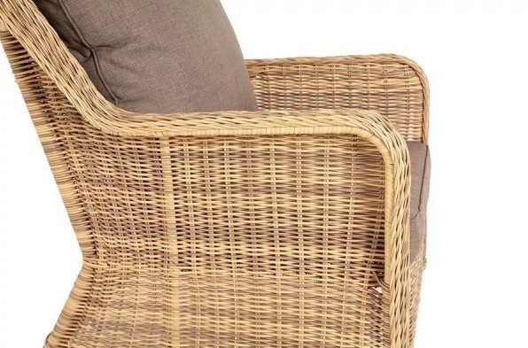Кресло Гляссе, цвет соломенный Арт.: YH-C1579W-2 в Саратове - изображение 2