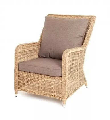 Кресло Гляссе, цвет соломенный Арт.: YH-C1579W-2 в Саратове - изображение
