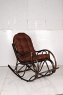 Кресло-качалка Маргонда, коричневый, CV-MK17 в Якутске - предосмотр 2