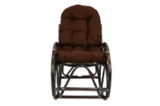 Кресло-качалка Маргонда, коричневый, CV-MK17 в Якутске - предосмотр 3