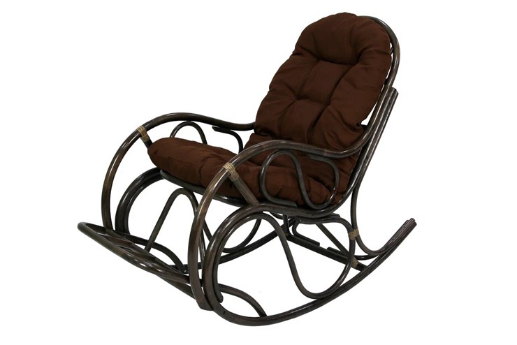 Кресло-качалка Маргонда, коричневый, CV-MK17 в Ростове-на-Дону - изображение 4