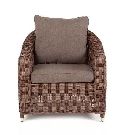 Кресло Кон Панна, коричневый Арт.: YH-C1808W brown в Сочи - изображение 1