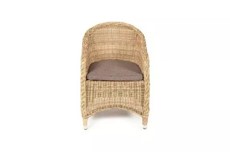 Кресло Равенна цвет соломенный с серой подушкой Арт.: YH-C1103W в Туле - предосмотр 1