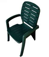 Кресло пластиковое Прованс, туборг арт.3728-МТ008 в Якутске