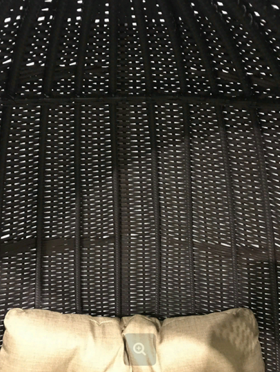Подвесное кресло Йо-Йо (плетение сплошное) со стойкой в Сочи - изображение 5