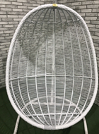 Подвесное кресло Йо-Йо (плетение жалюзи) со стойкой в Туле - предосмотр 1