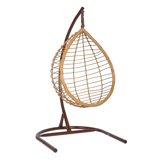 Подвесное кресло BALI WOOD (коричневый/коричневый) в Саратове - изображение 3