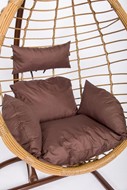 Подвесное кресло BALI WOOD (коричневый/коричневый) в Сочи - предосмотр 1