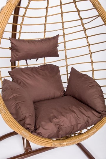 Подвесное кресло BALI WOOD (коричневый/коричневый) в Оренбурге - изображение 1