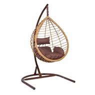 Подвесное кресло BALI WOOD (коричневый/коричневый) в Туле