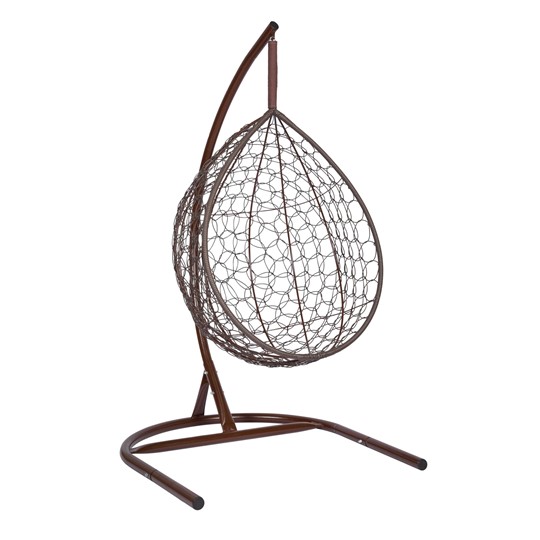 Кресло-кокон подвесное Liverpool Comfort (коричневый/коричневый/бежевый) в Сочи - изображение 6
