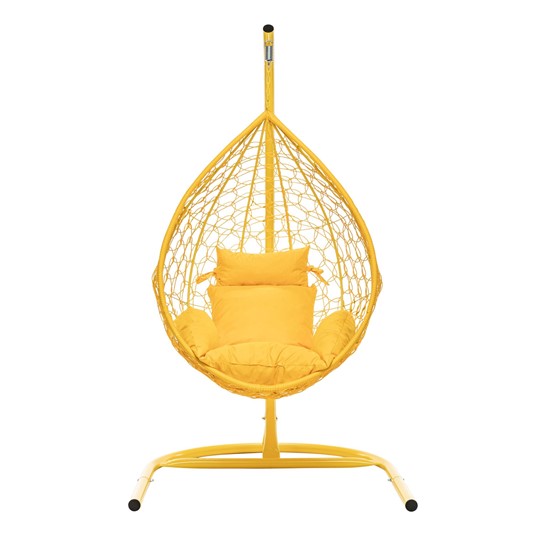 Кресло-гамак подвесное Liverpool Comfort (желтый/желтый) в Якутске - изображение 1