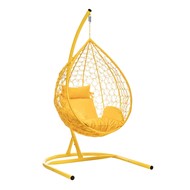 Кресло-гамак подвесное Liverpool Comfort (желтый/желтый) в Рязани