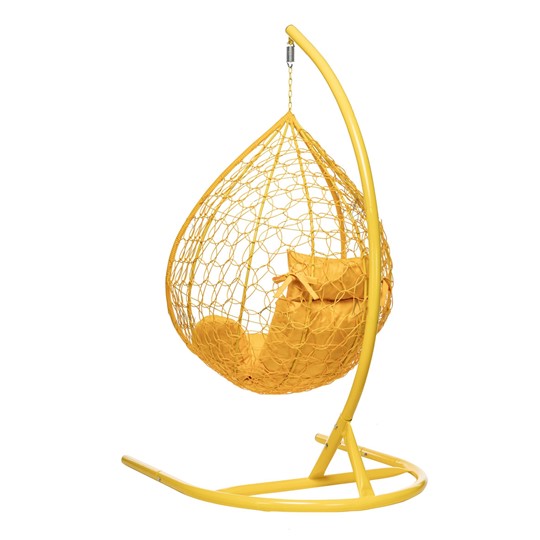 Кресло-гамак подвесное Liverpool Comfort (желтый/желтый) в Самаре - изображение 3