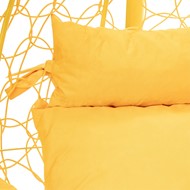 Кресло-гамак подвесное Liverpool Comfort (желтый/желтый) в Рязани - предосмотр 4