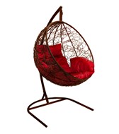 Подвесное кресло MILAN COMFORT (коричневый/красный) в Туле