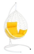Кресло подвесное СКАЙ SK-1001 белый/желтый в Самаре