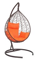 Кресло-гамак СКАЙ SK-1001 коричневый/оранжевый в Якутске