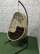 Подвесное кресло Йо-Йо (плетение хаос ) со стойкой в Тюмени